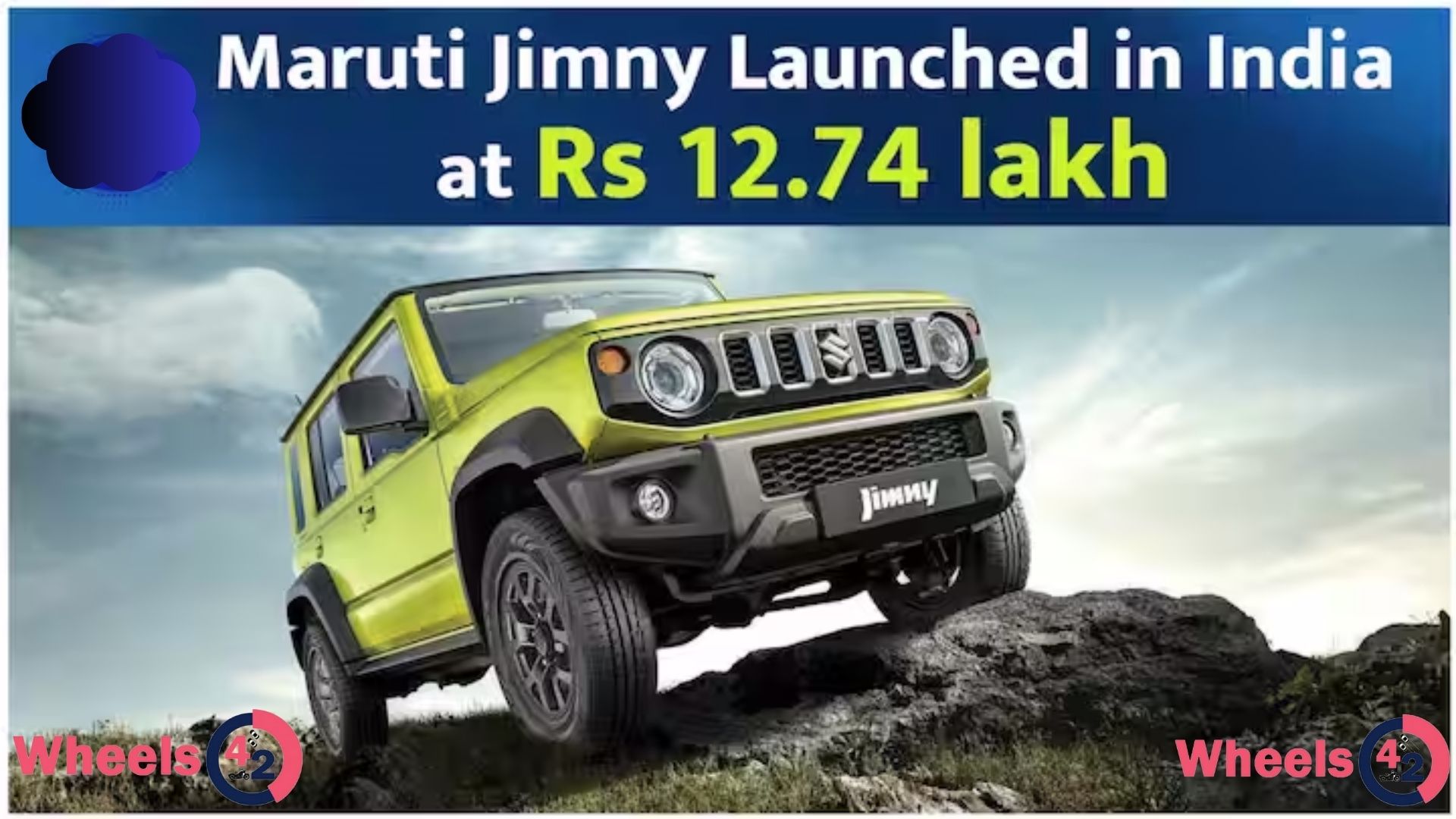 Maruti Suzuki Jimny SUV Launched, Price In India Starts At Rs12.74