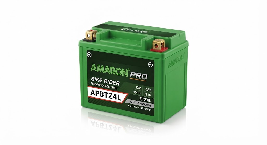 Amaron PRO Bike Rider 2 Wheeler Battery - APBTZ4L