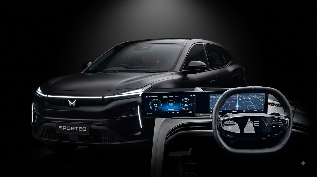Mahindra BE 6 SPORTEQ Teased Ahead of Debut With Triple-Screen Dashboard and Matte Black Look