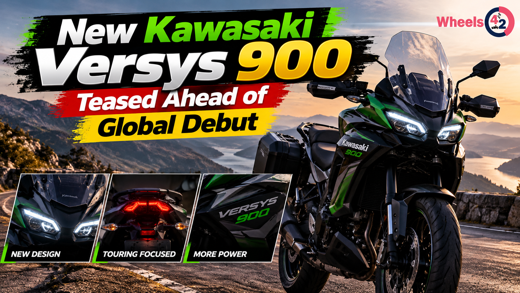 New Kawasaki Versys 900 Teased Ahead of Global Debut: What to Expect